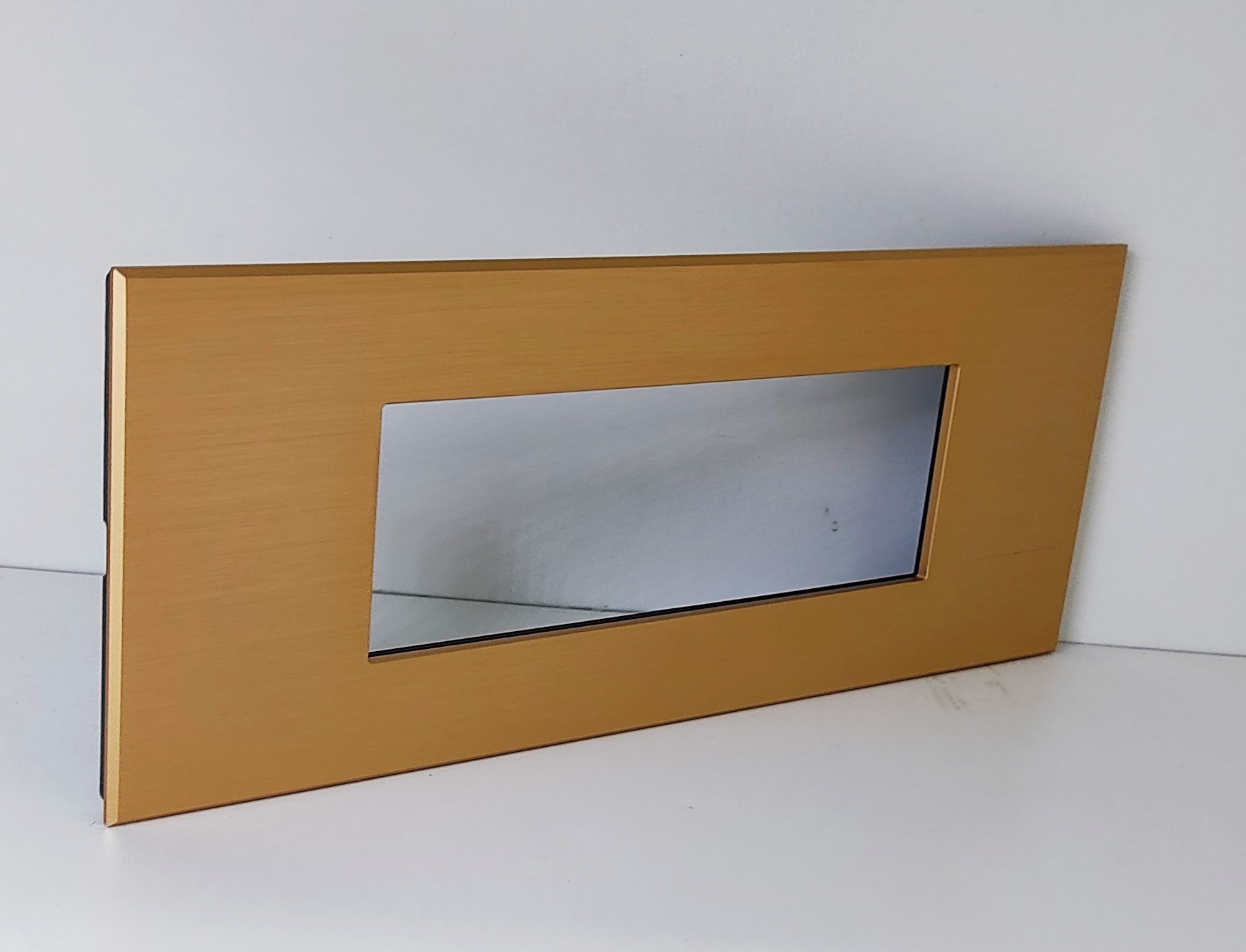 L&T Englaze 6 Module Metallic Gold Metal Plate Jaycee 2