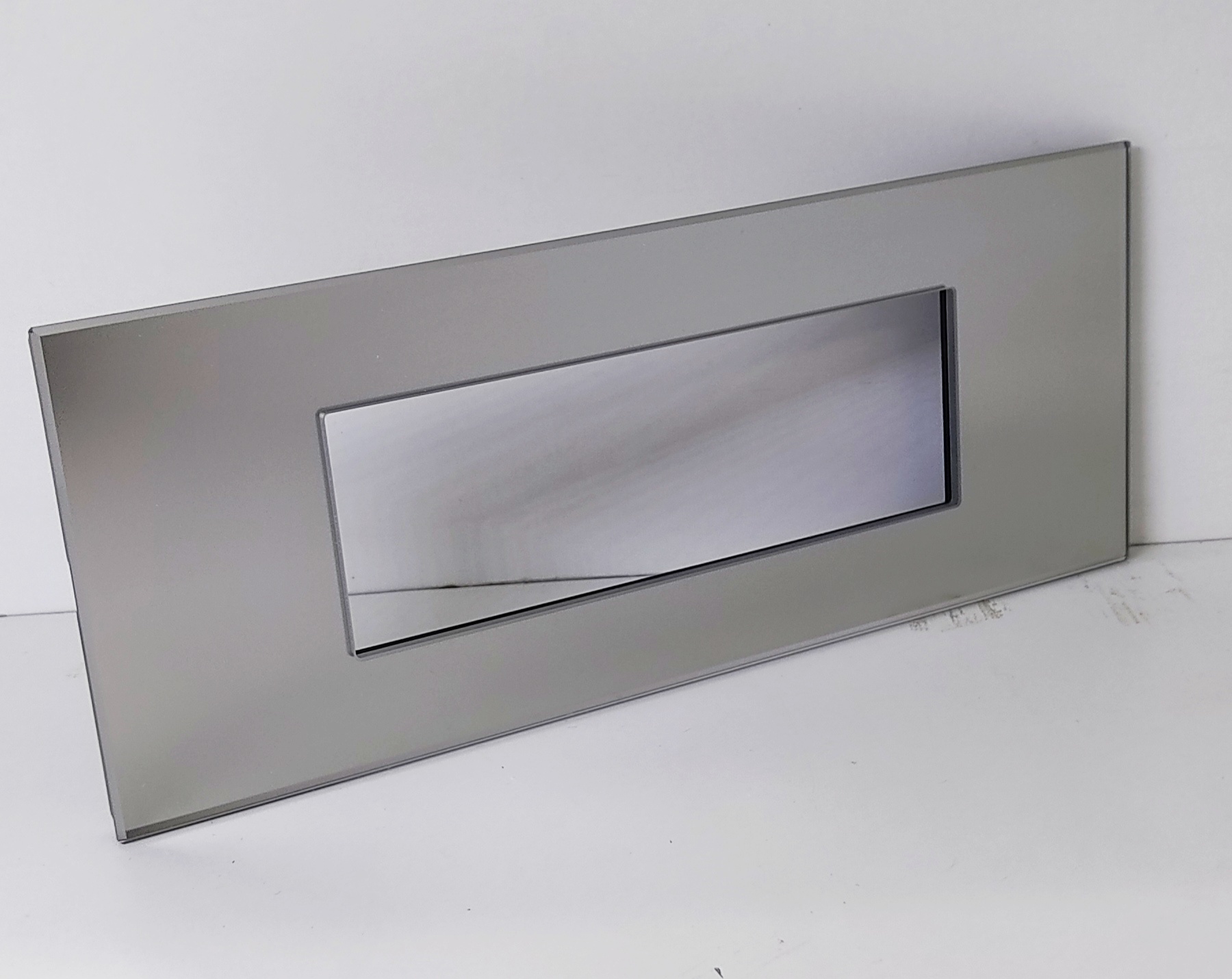 L&T Englaze 6 Module New Matte Mirror Glass Plate Jaycee 2