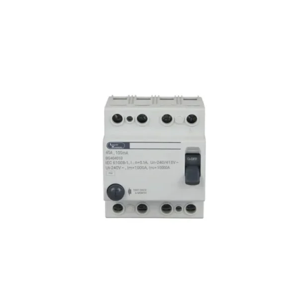 L&T/LK Exora RCCB 4Pole 25Amp 300ma 10kA (BG402530) - Jaycee Enterprises